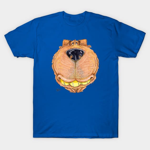 Golden Retriever Dog T-Shirt by obillwon